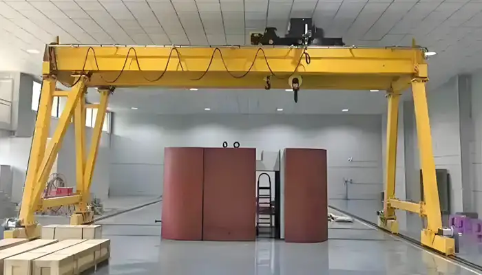 10 ton to 25 ton Double Girder Gantry Cranes with Hoist Trolley