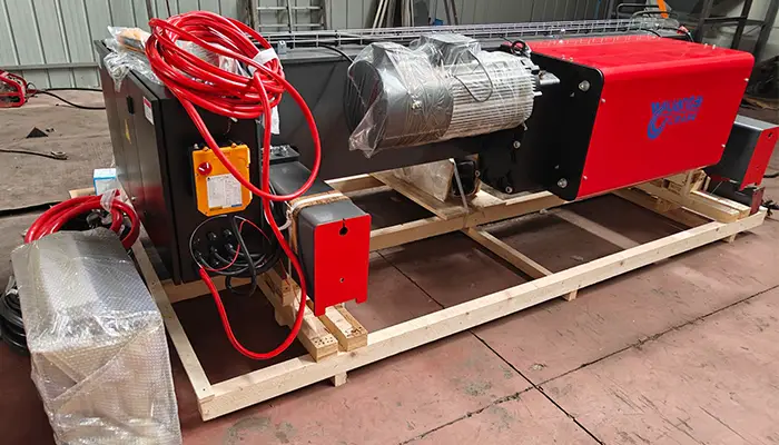 Double girder hoist trolley European style FEM, DIN & ISO standards