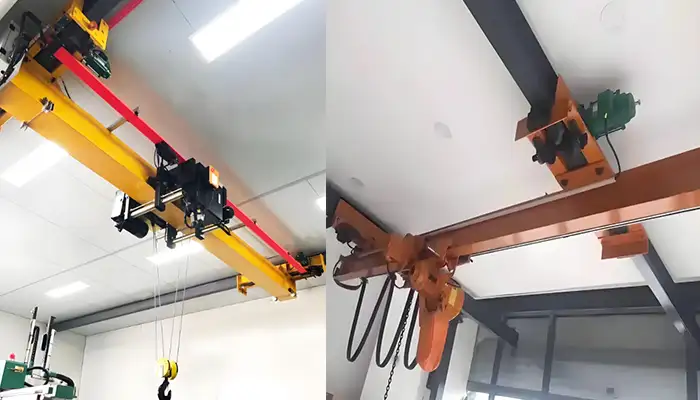 Underhung overhead crane