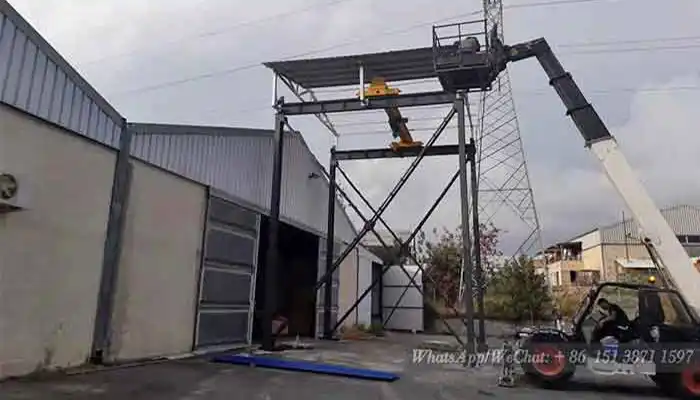 Floor-Mounted Bridge Cranes (Free-Standing Bridge Cranes):