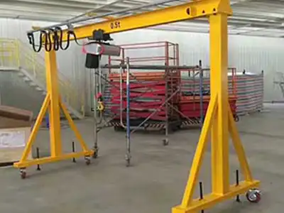 e. Maintenance Crane, types of indoor cranes, small indoor crane, portable gantry crane e. Maintenance Crane, types of indoor cranes, small indoor crane, portable gantry crane