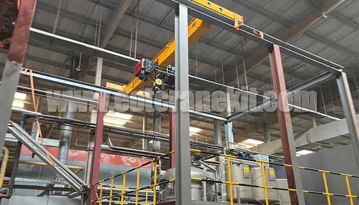 5 Ton Low Headroom Crane for Sale Bahrain with European Low Profile Hoist