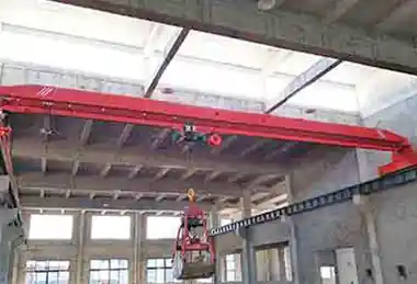 LDZ Electric grab single girder overhead crane LDZ Electric grab single girder overhead crane