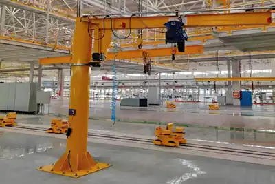 Free standing rotating jib crane for sale Saudi Arabia 