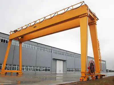 Double girder gantry crane for sale Saudi Arabia