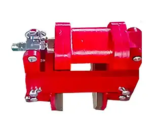 wheel side brake to ensure safety for outdoor gantry crane in high wind area 