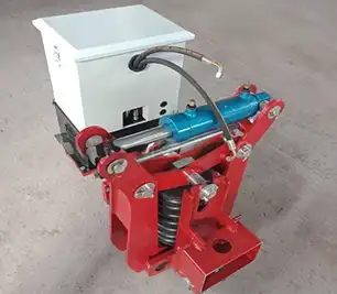electro-hydraulic rail clamp for outdoor gantry crane 