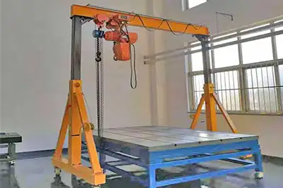 2 ton adjustable gantry crane for sale
