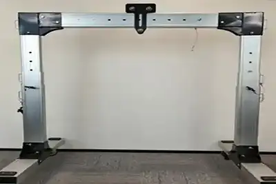 Telescoping gantry crane 2 ton with adjustable span and lifting height 