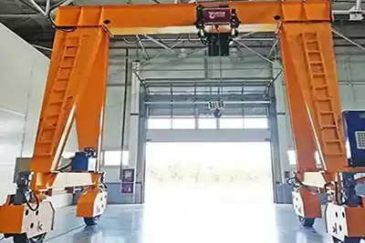 rubber tryed 2 ton gantry crane for sale