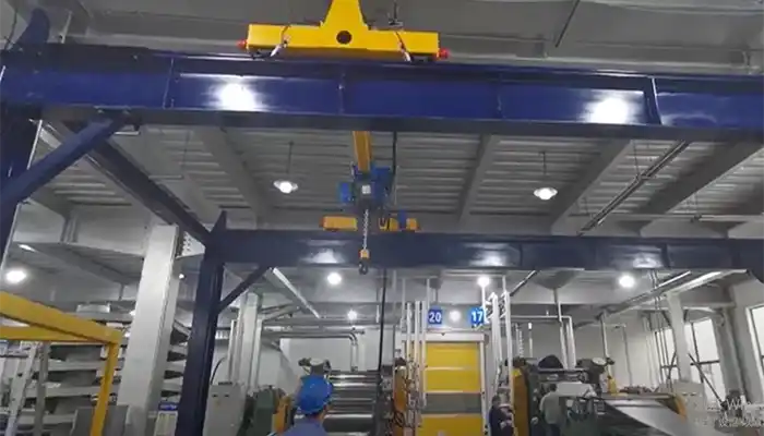 Freestanding Overhead Crane for Rented Workshops