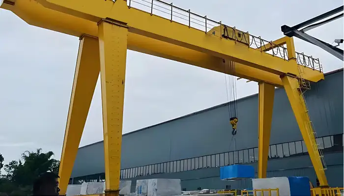  25 Ton Double Girder Gantry Crane for Granite Blocks
