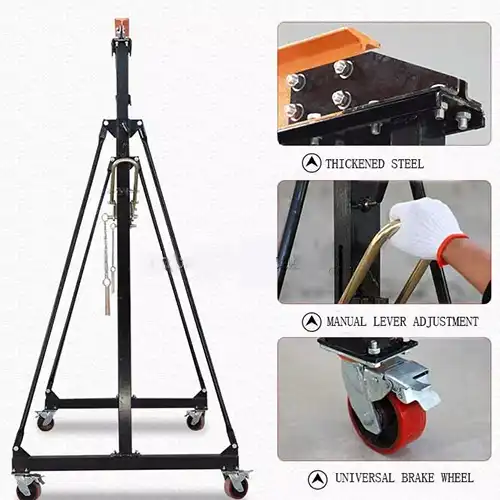 Simple gantry crane features 