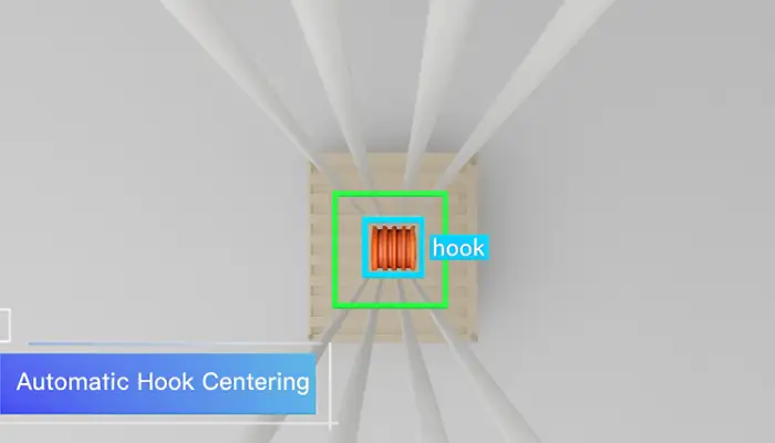 atuomatic hook centering for automatic overhead cranes for various industrail use 