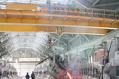 ladle crane can be used for ladle handling and billet handling