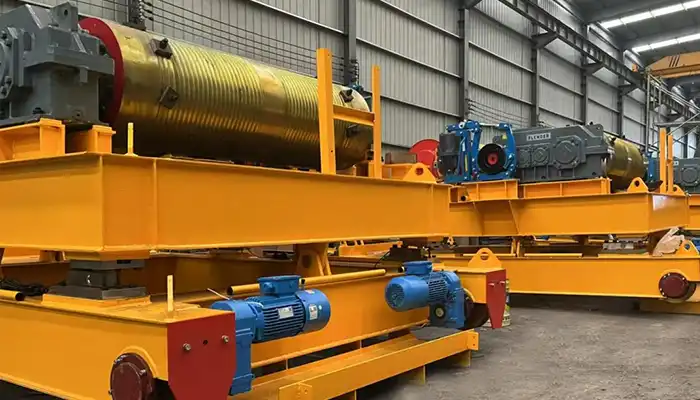 winch trolly and trolley frame