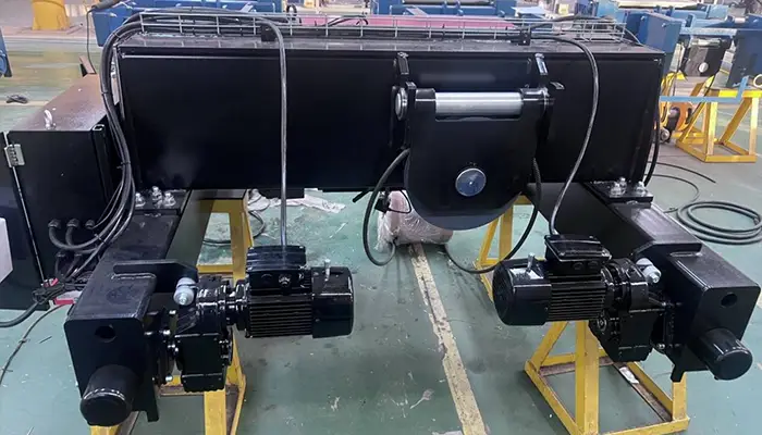 15 ton ton electric hoist trolley for double girder gantry crane 