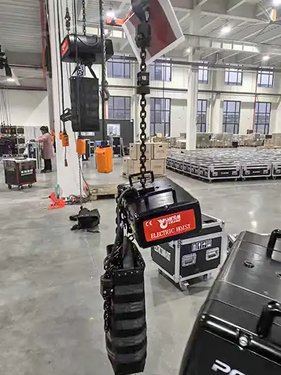 2 ton stage electric chain hoist 