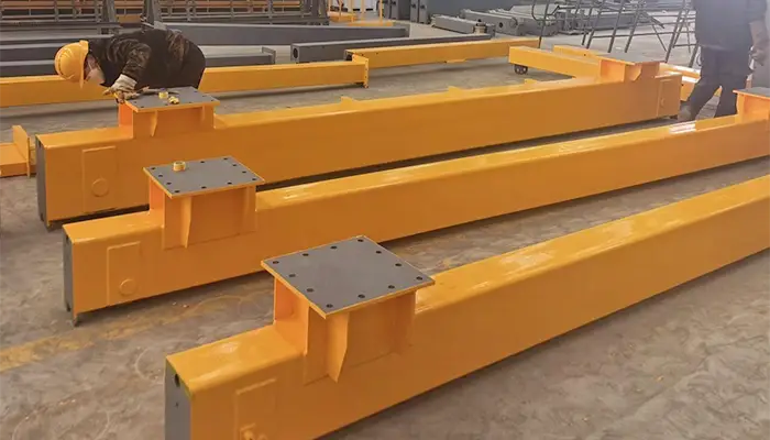 steel structure of gantry cranes 