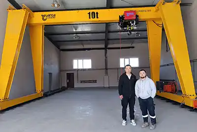 single girder gantry crane 