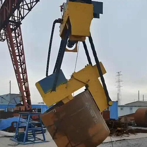 Coil clamp gantry cranes