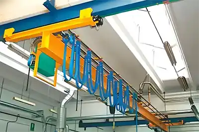 Underhung overhead crane single girder 5 ton 