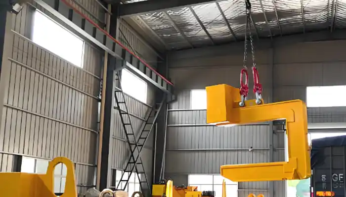  C hook overhead crane system for steel coil handling 