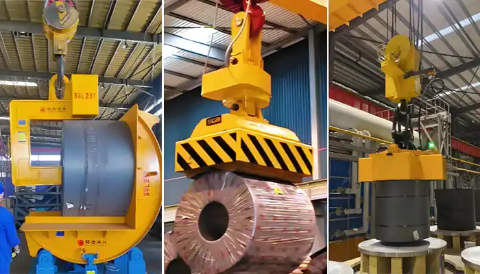 C-Hook vs Electromagnet: Select Right Steel Coil Handling Cranes