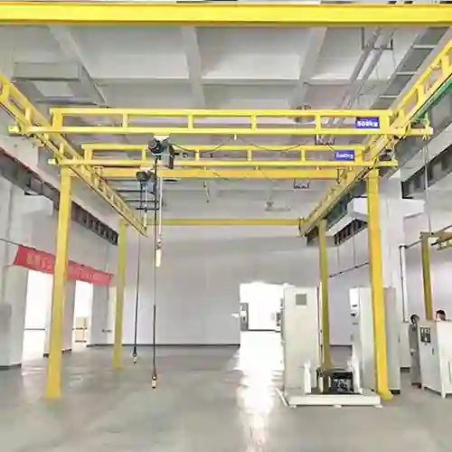 KBK Rigid Rail Workstation Crane System 