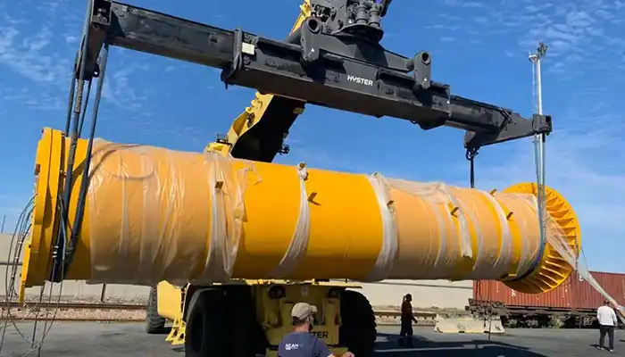 15 Ton Jib Crane & 5 Ton Electric Winch  for Port Yard in Morocco