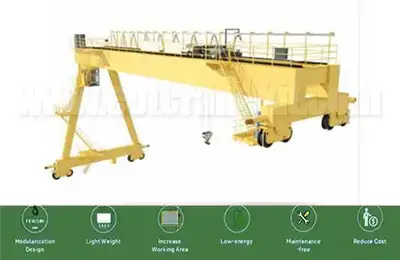 Semi gantry crane for sale