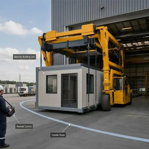 Industrial Rubber-Tyred Straddle Carriers & Straddle Cranes
