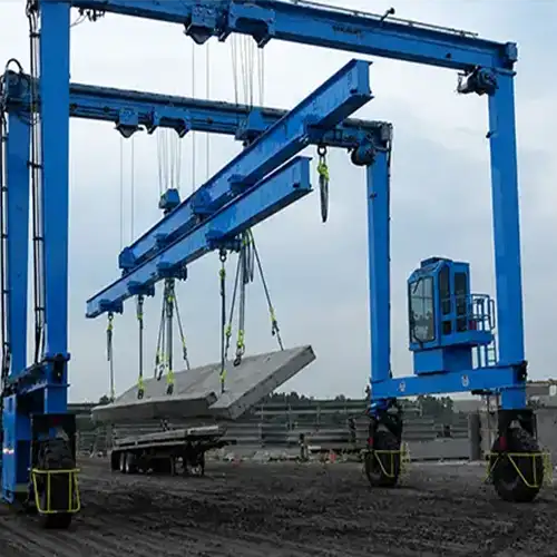 10 Ton to 80 Ton Straddle Carriers for Precast Components Handling