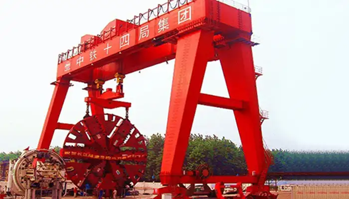 TBM Tunnel Boring Machine Gantry Crane for Metro and Underground Construction