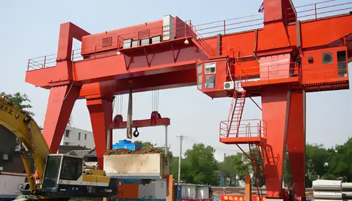 Metro Tunnel Muck Handling Gantry Cranes for TBM & Subway Excavation Projects