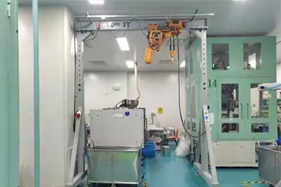 Telescopic and adjustable gantry cranes - more about Alumnium gantry cranes 