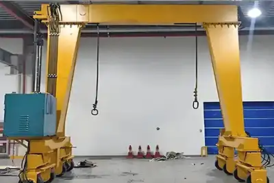 single girder rubber tyred gantry crane 