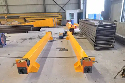 Ground beam of rail travelling gantry crane 5 ton 