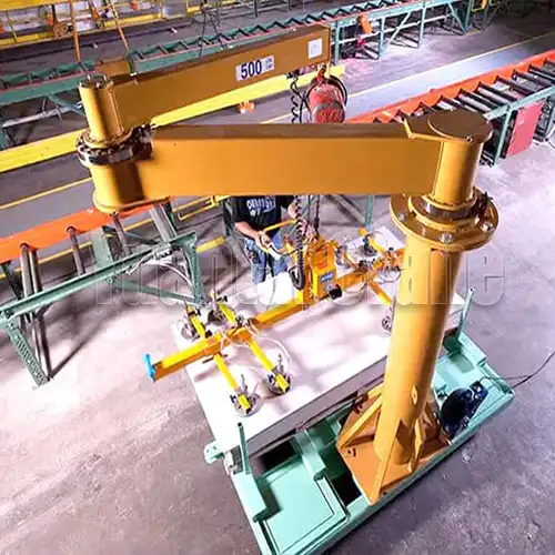 500kg 1Ton1 Ton Articulating Jib Crane for Workshop & CNC Use