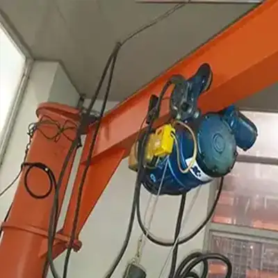 Saudi Arabia 2 ton Explosion-Proof Jib Crane Project Case | 8 Sets BZD Crane Delivery