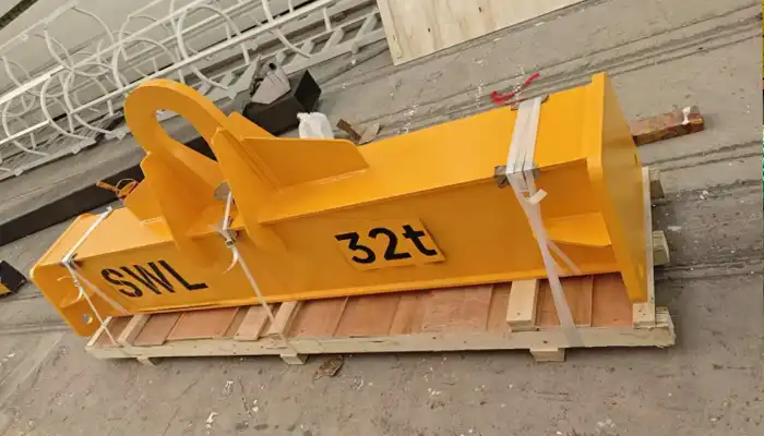 fixed length container lifting beam 32 ton for your reference