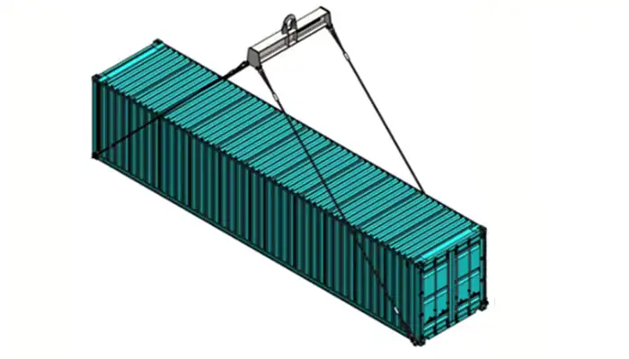 32 Ton Container Spreader Beam for 40ft Containers – Mozambique Project 32 Ton Container Spreader Beam for 40ft Containers – Mozambique Project
