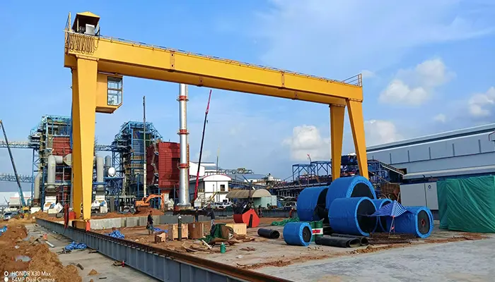 double beam box girder gantry crane for outdoor applicaiton 